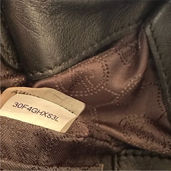 Michael Kors Hamilton Traveler Large Black Saffiano Leather Satchel 30F4GHXS3L - Picture 9 of 10